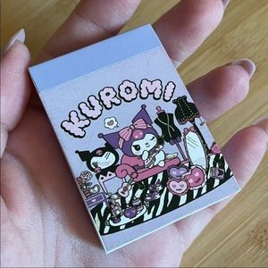 Kuromi Sticker Book Japan Import - Sanrio Stickers - Kawaii